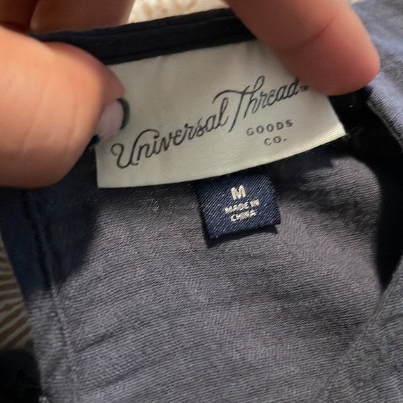 Universal thread tie dye long sleeve tiered dress - Picture 4 of 4